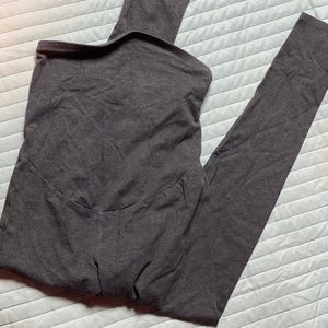 A Glow Charcoal Maternity Leggings
